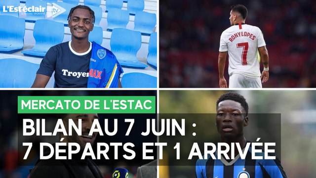 Boura, Rami, Lopes, Agoumé : bilan du mercato de l'Estac au 7 juin 2023