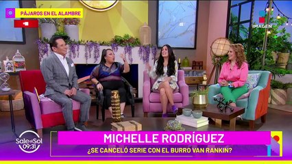 Exclusiva: Michelle Rodríguez NO sabía nada sobre supuesto complot del Burro Van Rankin en 40 y 20