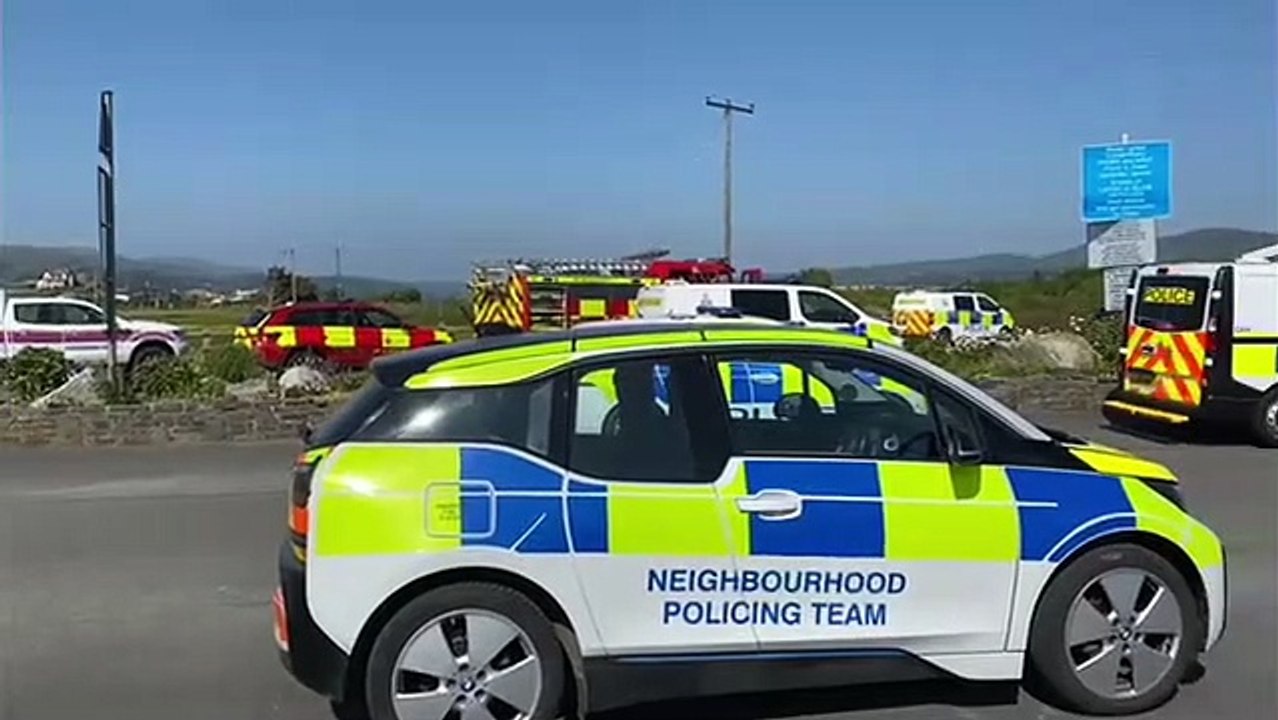 Emergency services at Cambrian Coast holiday park