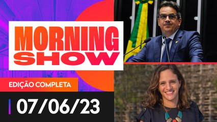 MARINA HELOU E CIRO NOGUEIRA SÃO OS CONVIDADOS DO MORNING SHOW - 07/06/2023