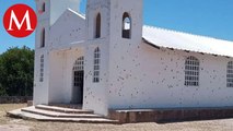 Realizan misa por la paz en iglesia baleada en Guachochi, Sinaloa