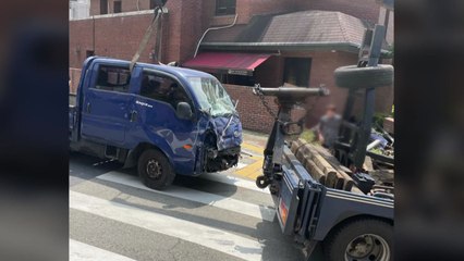 캠퍼스서 트럭에 치인 학생 이틀 만에 숨져...80대 운전자 입건 / YTN