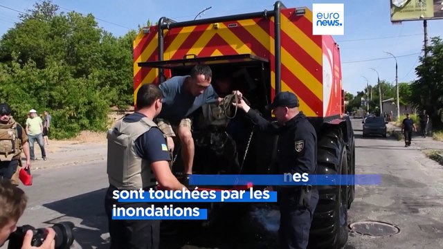 Ukraine : la Croix-Rouge tire la sonnette d'alarme sur les mines après la destruction du barrage