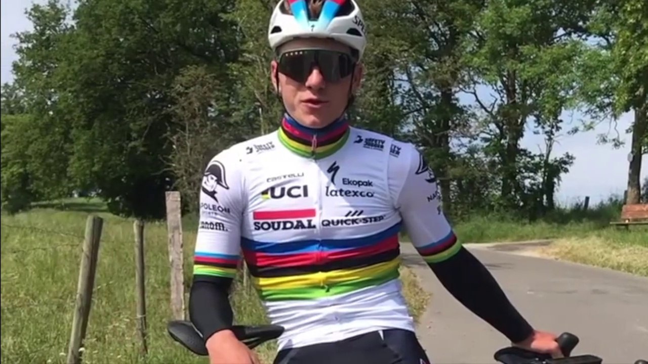 Tour de Suisse 2023 - Remco Evenepoel : "Last day of training camp on  homeground before heading to ! It was really nice to be back on these familiar roads again and enjoy the beautiful nature here in La Gleize while training. Time to get back to racing"