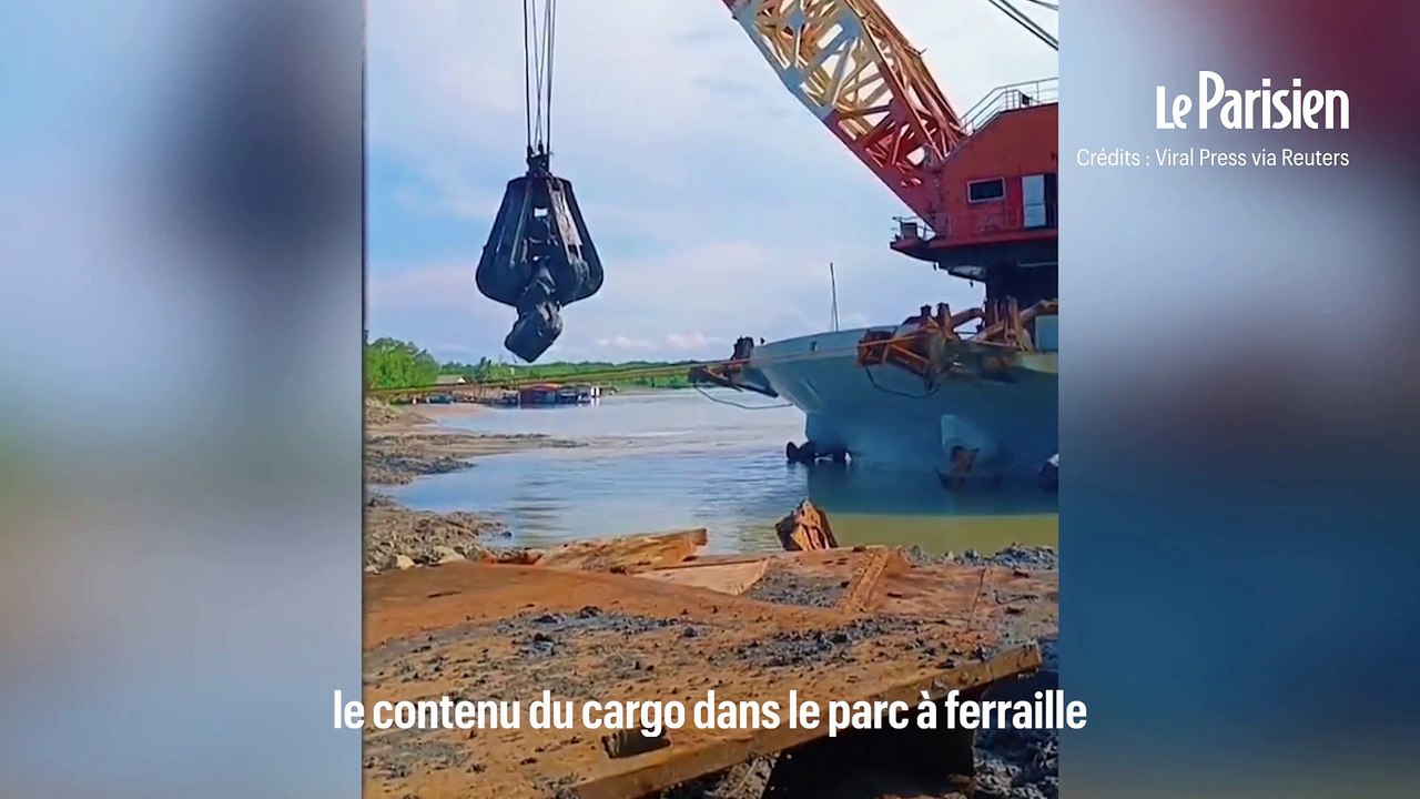 "Ce sont des tombes" : un cargo chinois pille des navires coulés pendant la seconde guerre mondiale