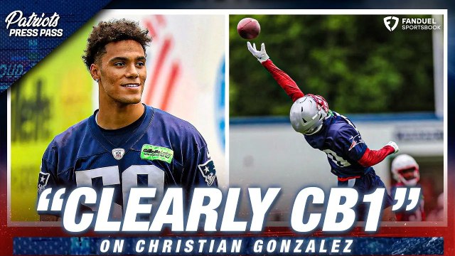 Is Patriots Rookie Christian Gonzalez CB1 Already? | OTA Reactions