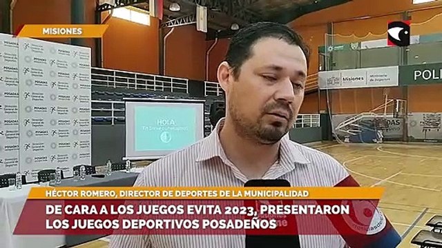 De cara a los juegos evita 2023, presentaron los juegos deportivos posadeños