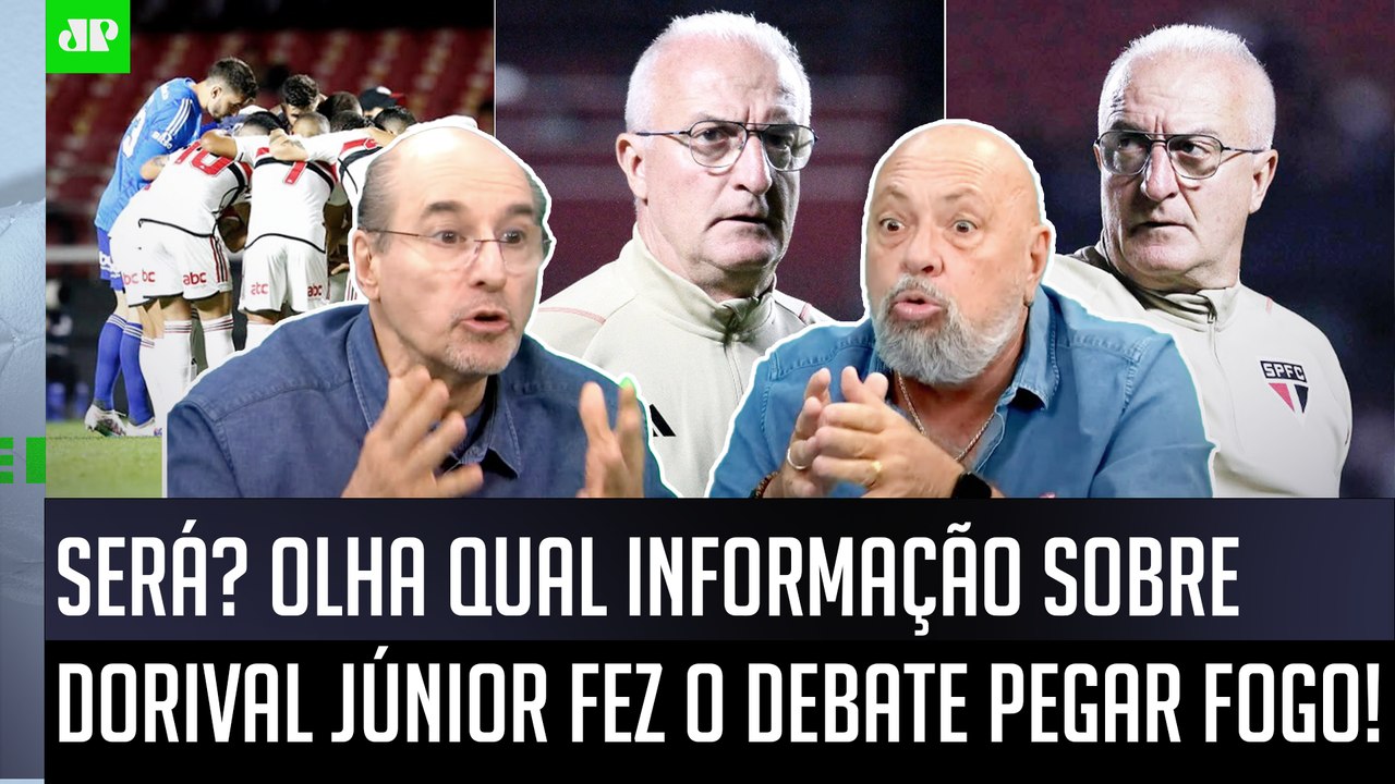 PEGOU FOGO! "SAIU AGORA a INFORMAÇÃO de que o Dorival Júnior pode..." BOMBA sobre o técnico do SPFC!