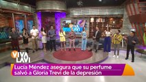 Lucía Méndez asegura que su perfume SALVÓ a Gloria Trevi de depresión
