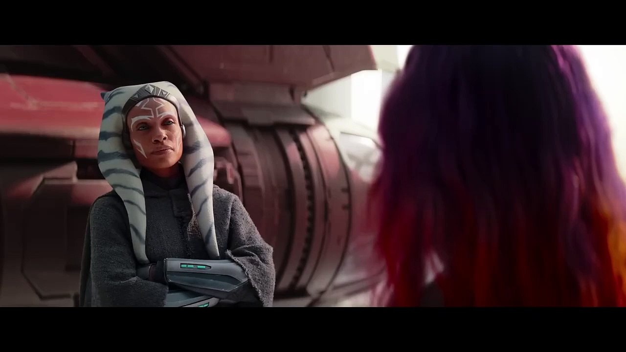 AHSOKA Ahsoka Fights Droids Trailer 2023 Rosario Dawson