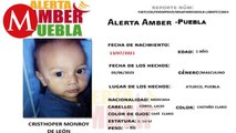 Continúa búsqueda de Cristopher Monroy, bebé de dos años que desapareció en Atlixco