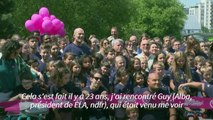 Leucodystrophies : Zidane rencontre des enfants qui soutiennent l'association ELA