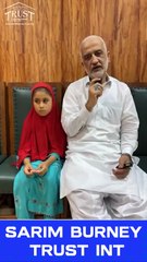 Is Bachi Ki Kya Galti Ha..Child Adopted by sarim burney Trust