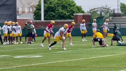 下载视频: Tight Ends During Week 3 of Green Bay Packers OTAs