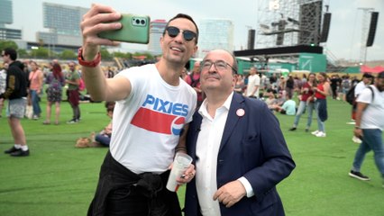 La visita al Primavera Sound de Miquel Iceta