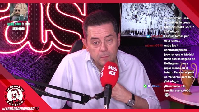 Roncero valora las salidas del Real Madrid