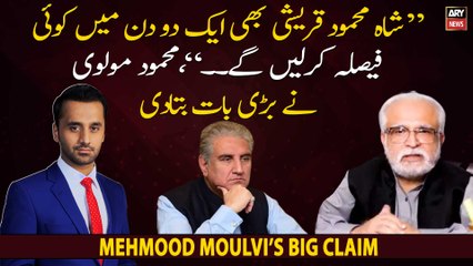 "Shah Mahmood Bhi Ek Do Din Mai Koi Faisla Karlengay," Mehmood Moulvi