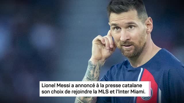 Transferts - Messi a choisi l'Inter Miami !