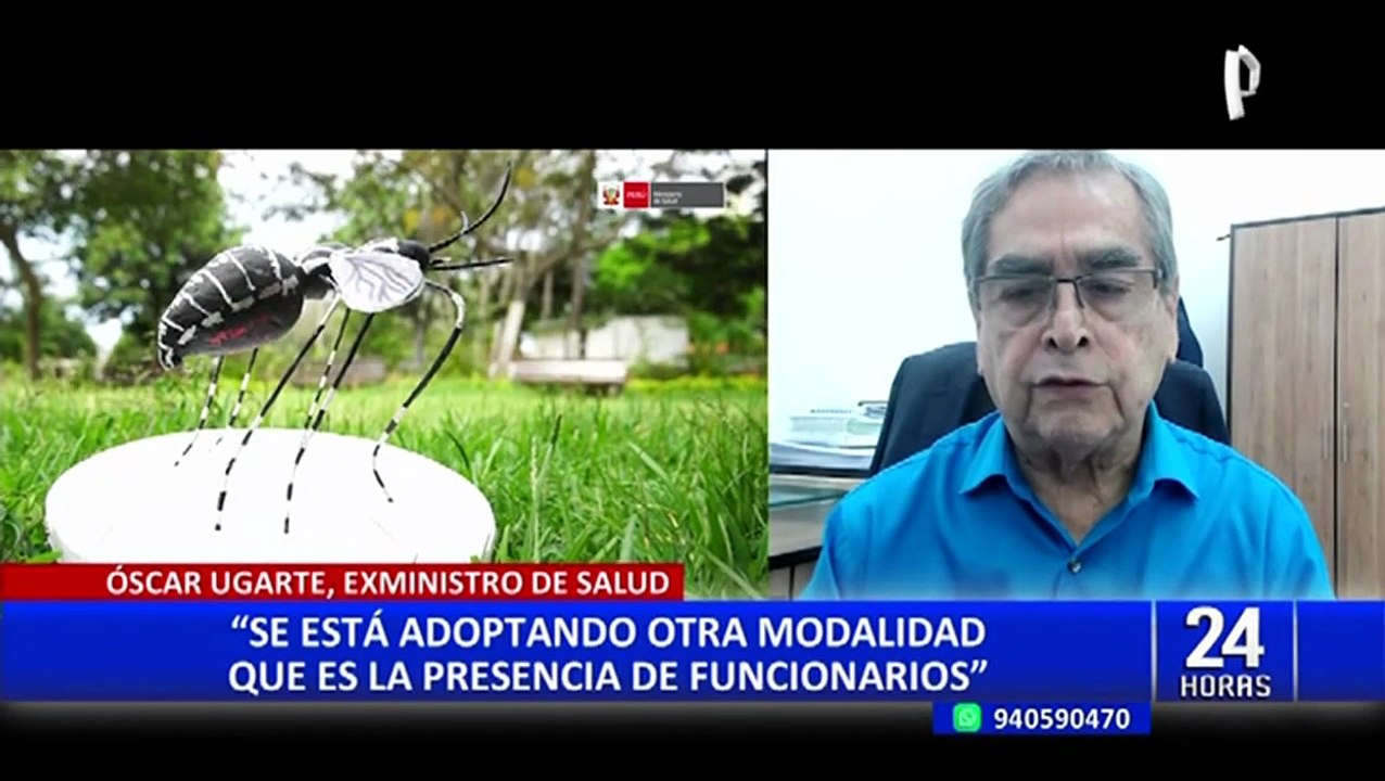 ¿Por qué se desactivó equipo de expertos contra dengue? Óscar Ugarte responde