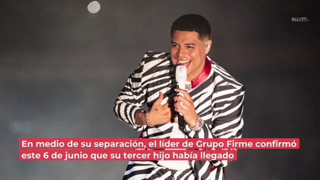 En medio de separación, Eduin Caz y Daisy Anahy le dan la bienvenida a su tercer hijo