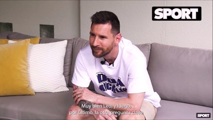 Messi confirma que jugará en Miami