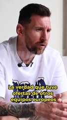 "Me voy a Inter de Miami": la entrevista en la que Messi confirma que jugará en Estados Unidos
