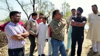 फिर टूटी पीएस वितरिका, किसानों ने अधिकारियों को सुनाई खरी-खरी
