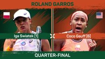 Swiatek beats Gauff to reach semis