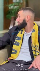 كريم بنزيما يصل إلى جدة