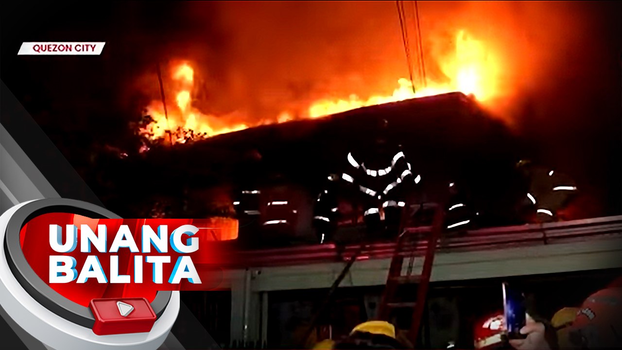 Apartment at katabing bahay sa Barangay East Kamias, Q.C., nasunog | UB