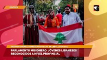 Parlamento Misionero jóvenes libaneses reconocidos a nivel provincial