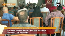 El consejo federal del fútbol visitó la provincia de Misiones
