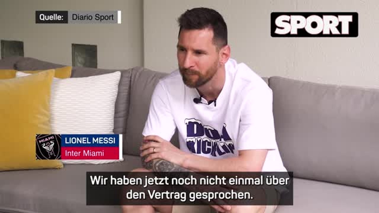Messi: 'Meine Entscheidung beruht nicht auf Geld'
