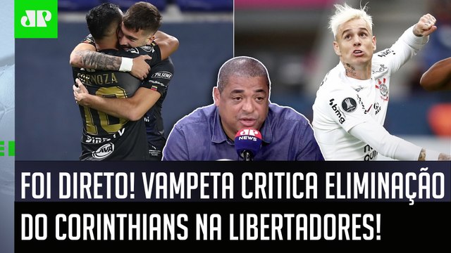 FOI HORRÍVEL, cara! O Corinthians TÁ ELIMINADO e agora TEM QUE... Vampeta CRITICA 3x0 do Del Valle
