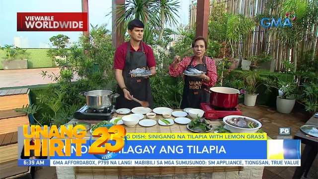 #SanG- Susan Enriquez at Matteo Guidicelli, magluluto ng sinigang na tilapia | Unang Hirit
