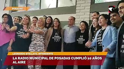 La radio municipal de Posadas cumplió 10 años al aire