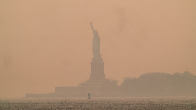 Emergencia en la Costa Este de Estados Unidos por nube de humo proveniente de incendios en Canadá