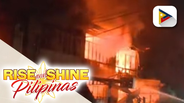 Babae, nagtamo ng 3rd degree burn sa sunog na sumiklab sa isang apartment building sa QC
