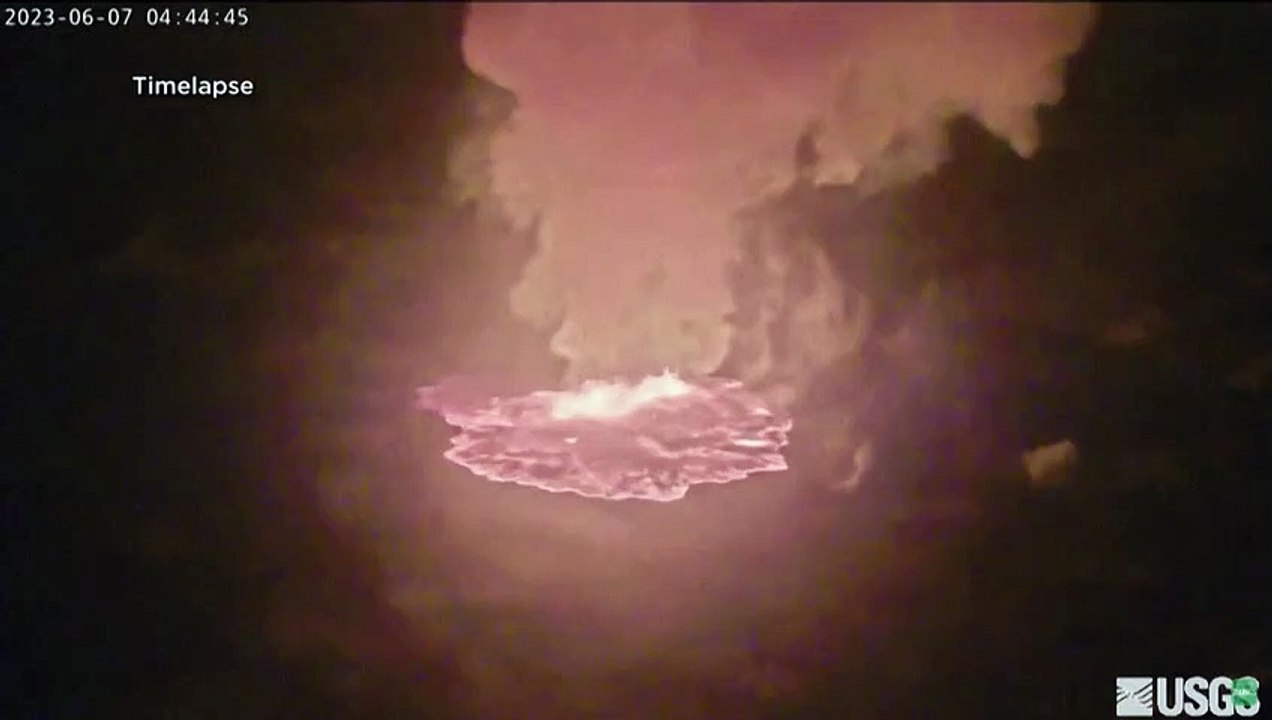 Vulcão Kilauea volta a entrar em erupção no Havaí