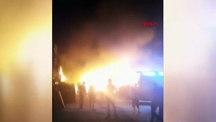 Bursa'da Palet Fabrikasında Yangın Çıktı