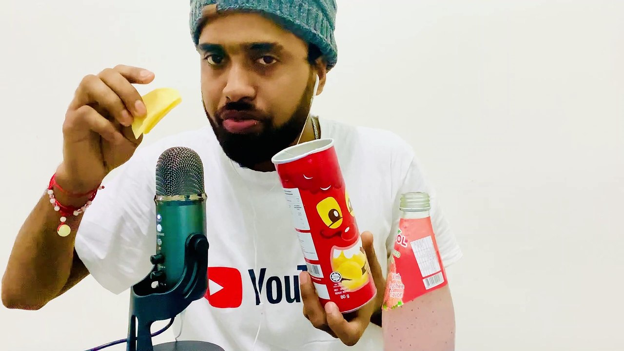 Crisps VS Basil Seed Drink...ASMR Video video Dailymotion