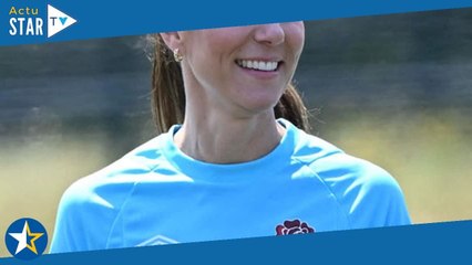 Kate Middleton au naturel : en jogging et maillot de rugby, la princesse fascine sur le terrain
