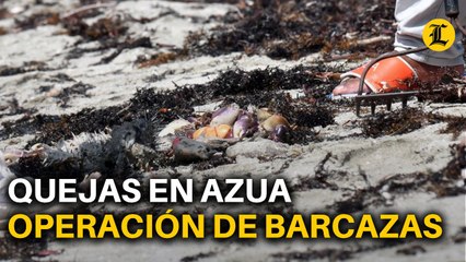 CONTINÚAN QUEJAS EN AZUA POR OPERACIÓN DE BARCAZAS