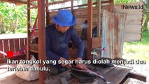 Intip Produksi Ikan Salai Tongkol Oleh-Oleh Khas Natuna