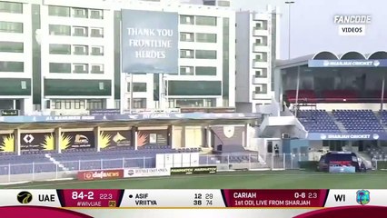 UAE vs West Indies _ 1st ODI Highlights