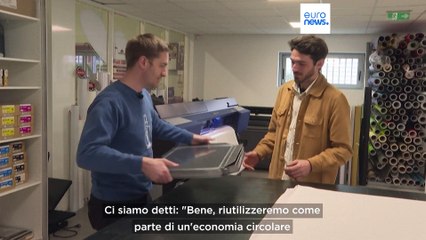 Download Video: Fatti per durare: una start-up francese trasforma i rifiuti edili in bellissimi mobili