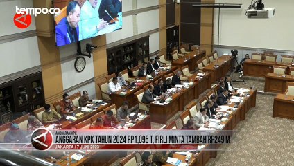 Anggaran KPK Tahun 2024 Rp 1,095 T, Firli Minta Tambah Rp 249M