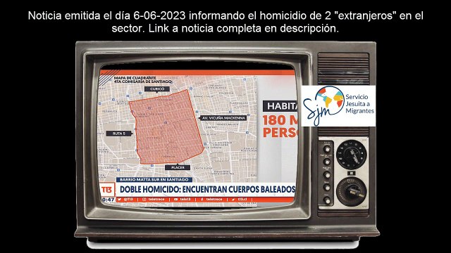 Carabineros: 42% de los delitos violentos tiene participación de extranjeros en sector Matta Sur