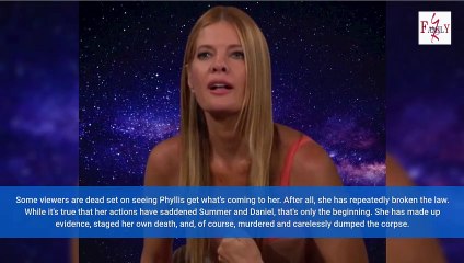 Phyllis Will Pay a Heavy Price With The Death of a Loved One Young and the Restl