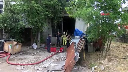 Un incendie se déclare sur le site industriel IMES à Ümraniye